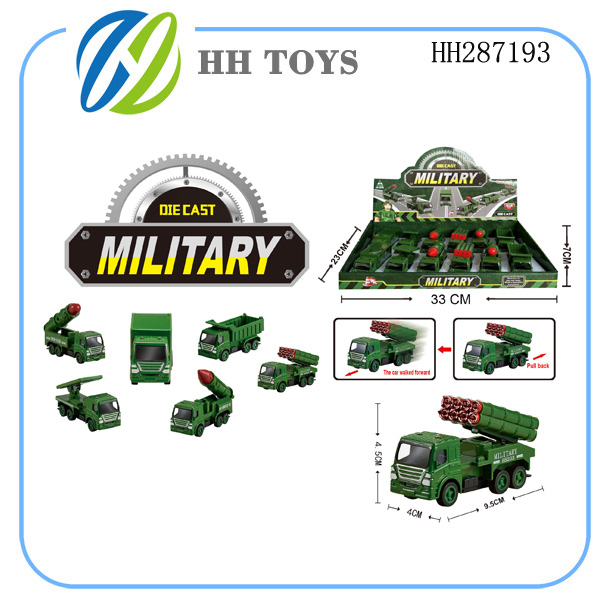 Alloy recoil military vehicle (12)
