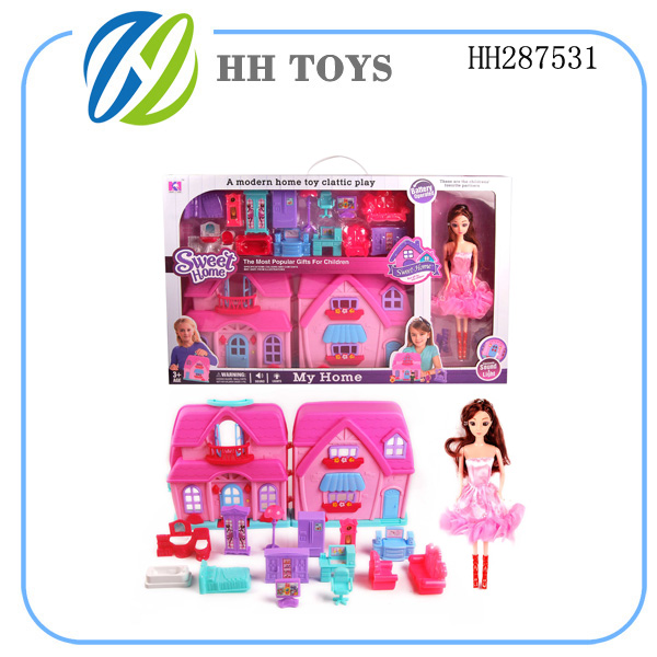 Barbie villa set