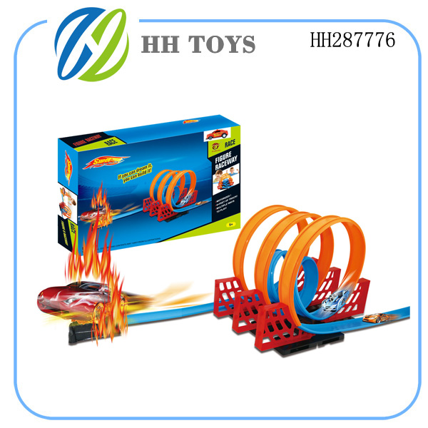 Track return force high speed car kit