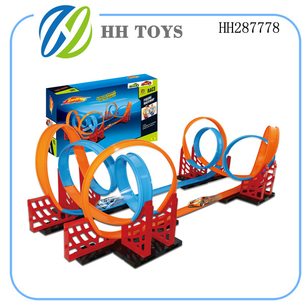 Track return force high speed car kit