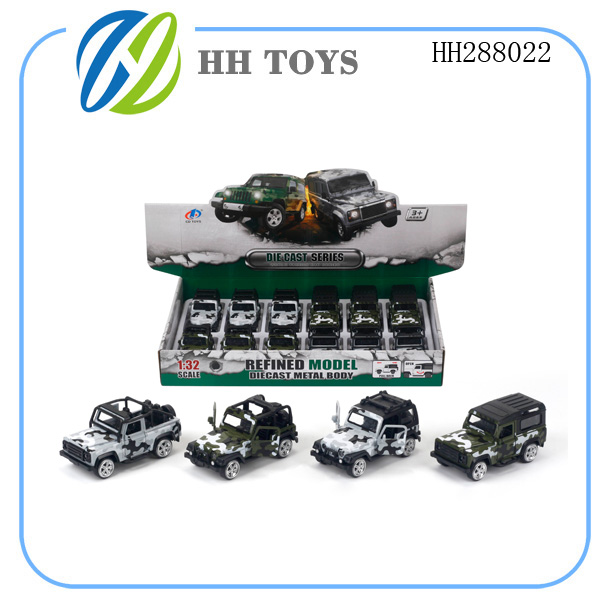 1:32 alloy return force simulation vehicle