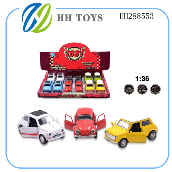 1:36 simulation alloy car