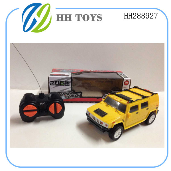 1:28 four-way hummer H3 simulation vehicle