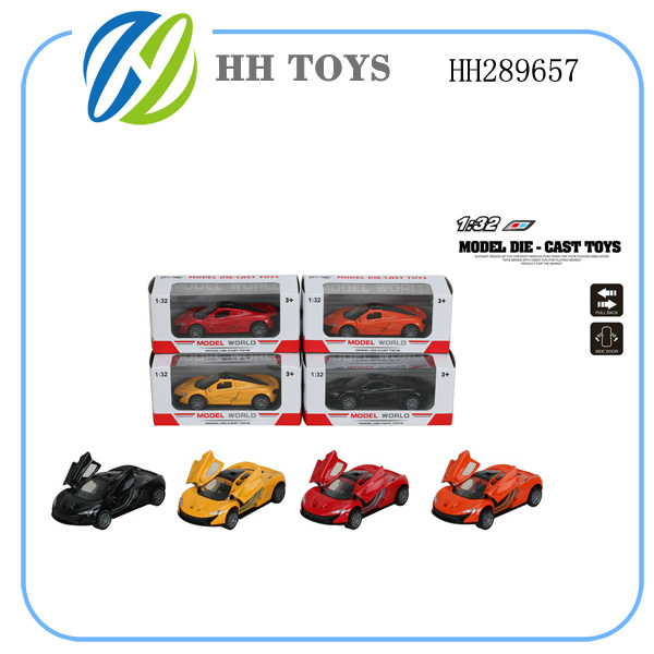 1:32 Pull back alloy car