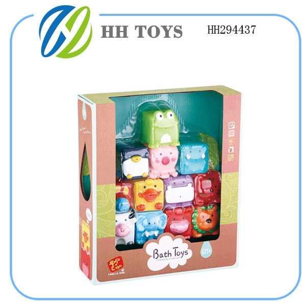 Soft bath animal toy