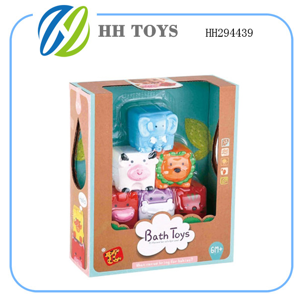 Soft bath animal toy