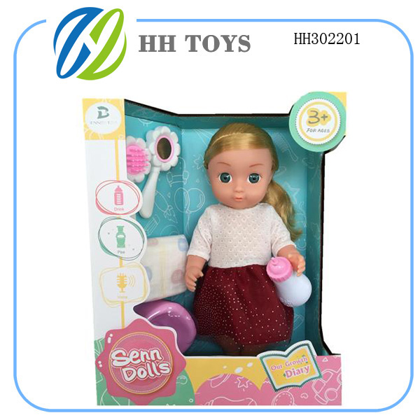 14 inch silicone doll