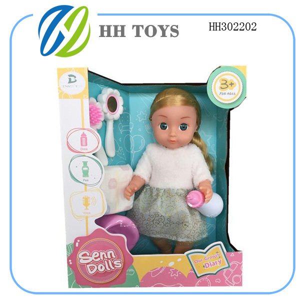 14 inch silicone doll