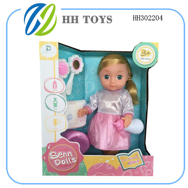 14 inch silicone doll