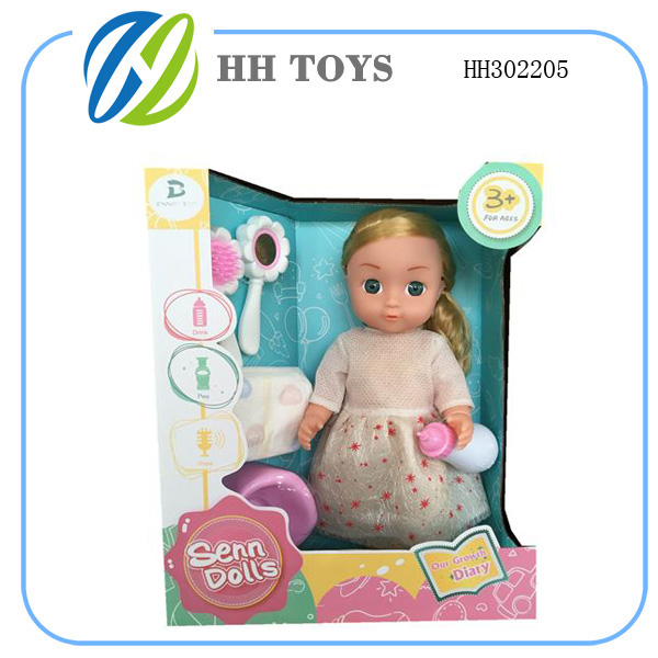 14 inch silicone doll