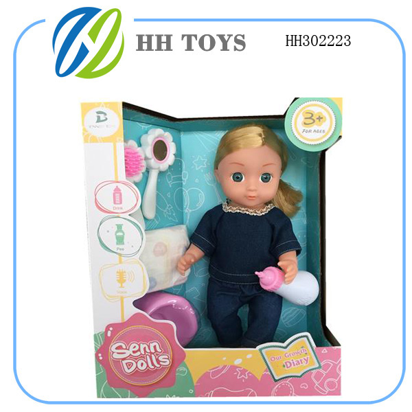 14 inch silicone doll