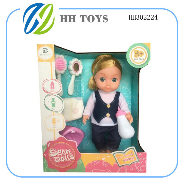 14 inch silicone doll