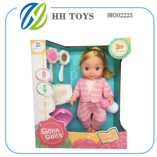 14 inch silicone doll