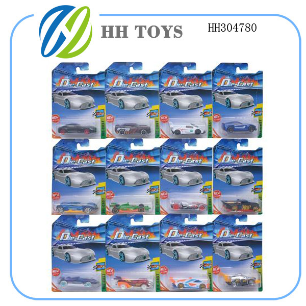 1:64 taxiing small sports car