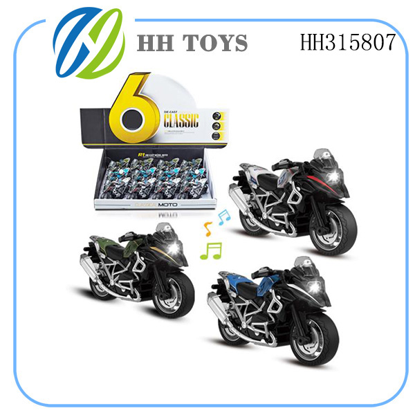 1: 14 alloy recoil BMW cross country motorcycle