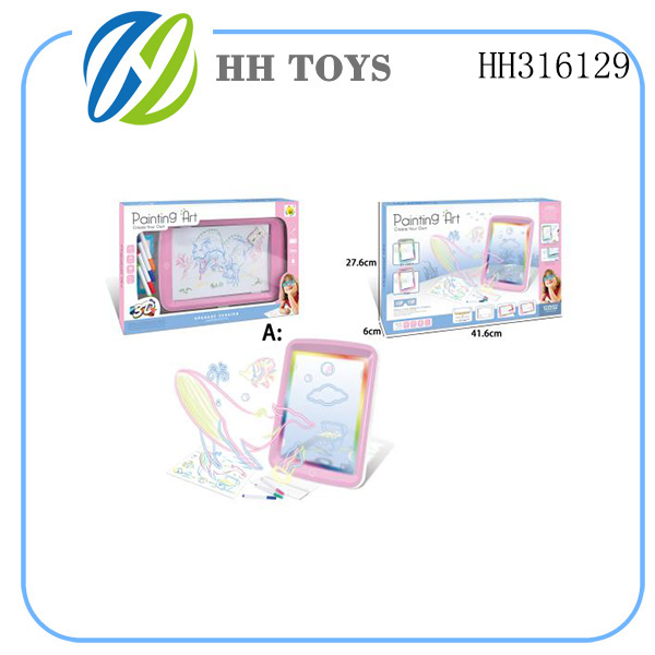 Children's 3D drawing board (pink)