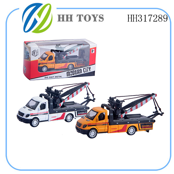 1: 38 alloy recoil Benz crane