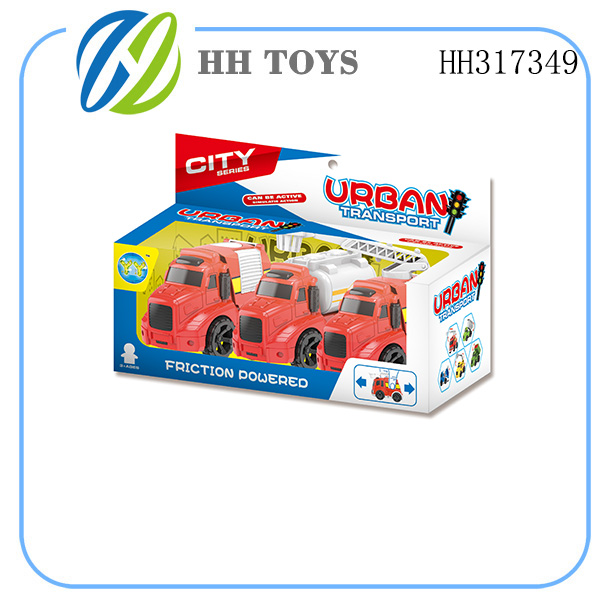 Fire truck series  3pcs