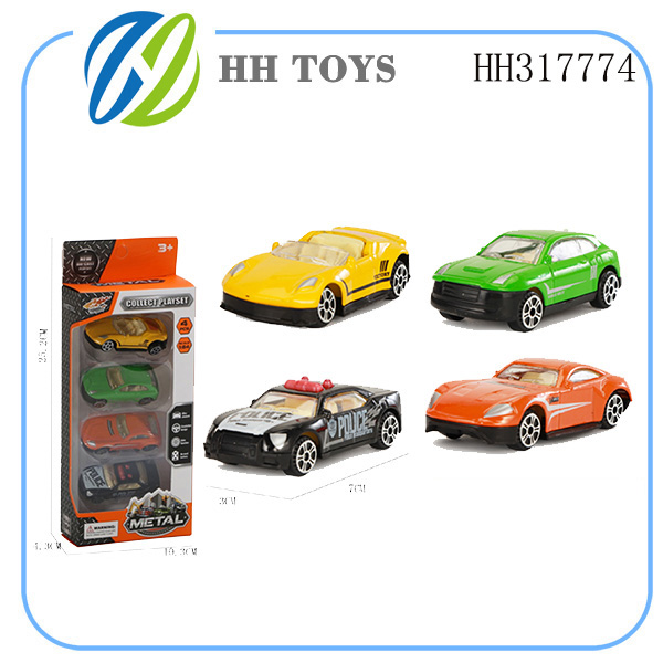 Alloy car 4pcs