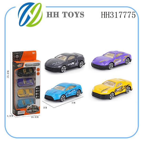 Alloy car 4pcs