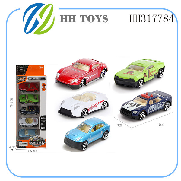 Alloy car 5pcs