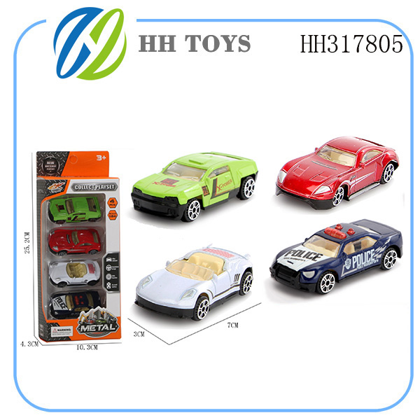 Alloy car 4pcs