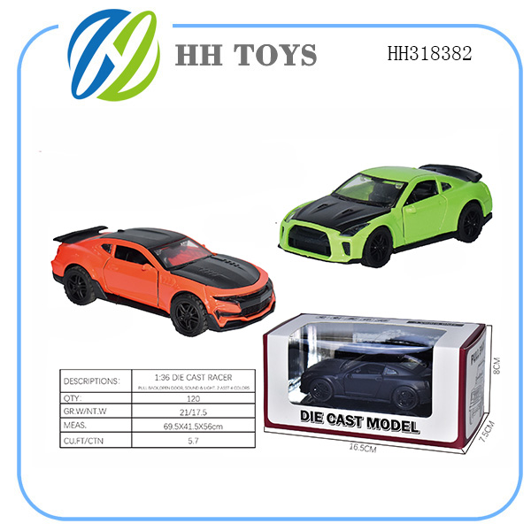 1: 36 recoil alloy car series