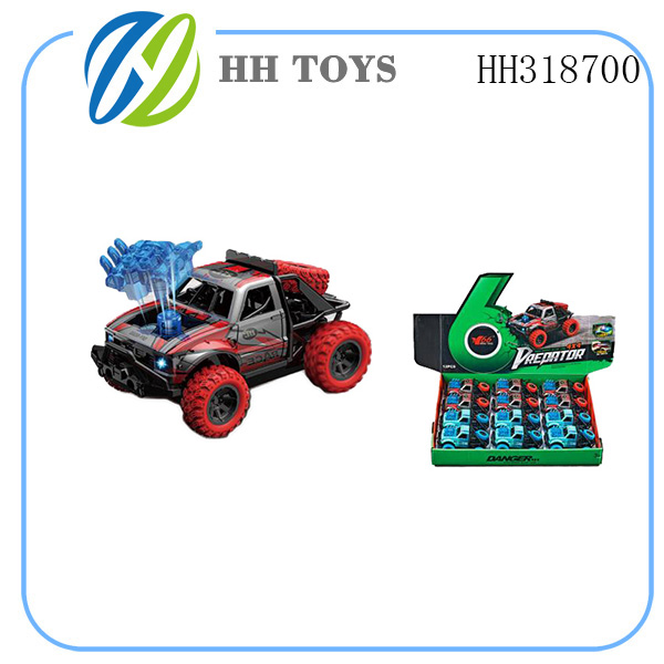 1: 36 Alloy  Pull back Off-road vehicle