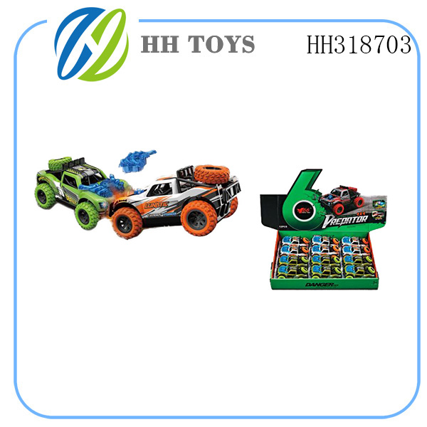 1: 36 Alloy  Pull back Off-road vehicle