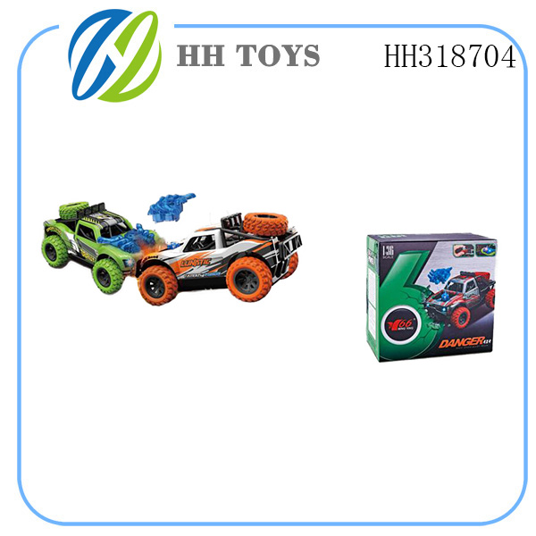 1: 36 Alloy  Pull back Off-road vehicle