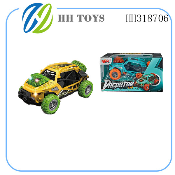 1: 36 Alloy  Pull back Off-road vehicle