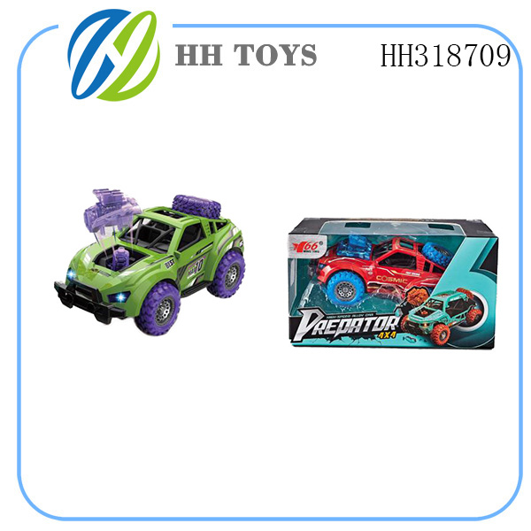 1: 36 Alloy  Pull back Off-road vehicle