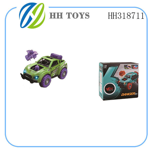 1: 36 Alloy  Pull back Off-road vehicle