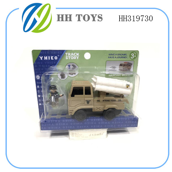 Military electric vehicles with dolls