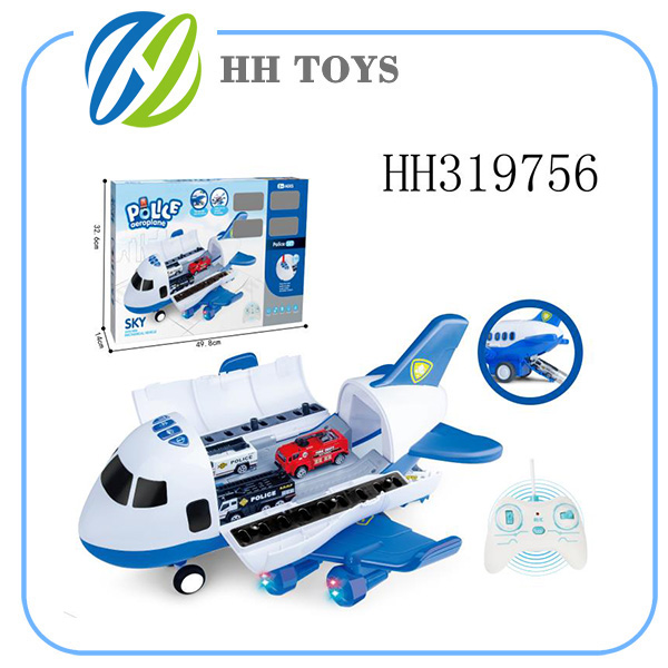 R/C box airplane (police)