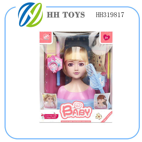 Half length doll head suit