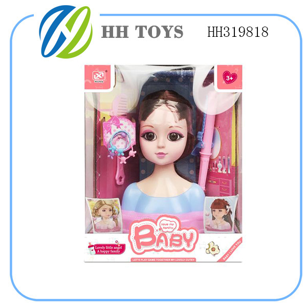 Half length doll head suit