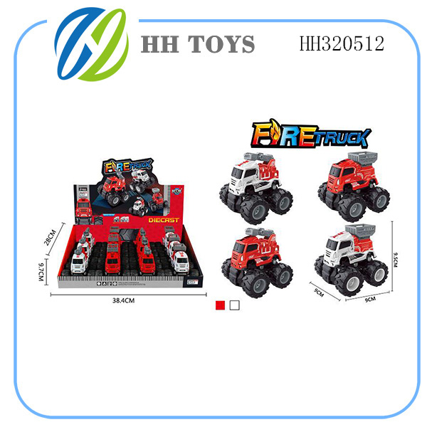 Inertia alloy fire truck