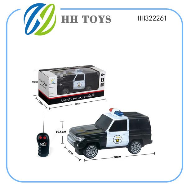 二通遥控车1:20丰田警车 SUV