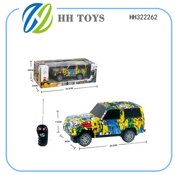 二通遥控车1:20丰田水转印 SUV