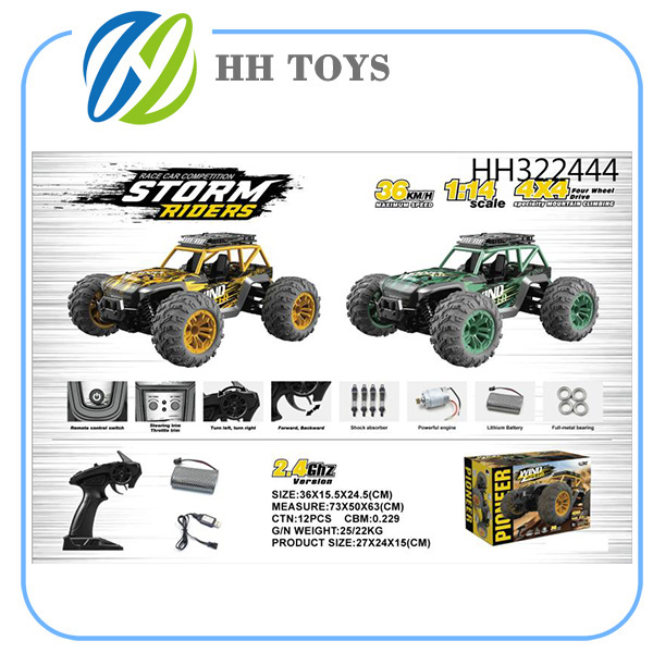 1: 14 PET high speed remote control car