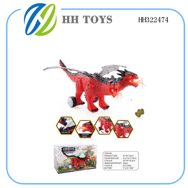 R/C Double headed Spray Dragon