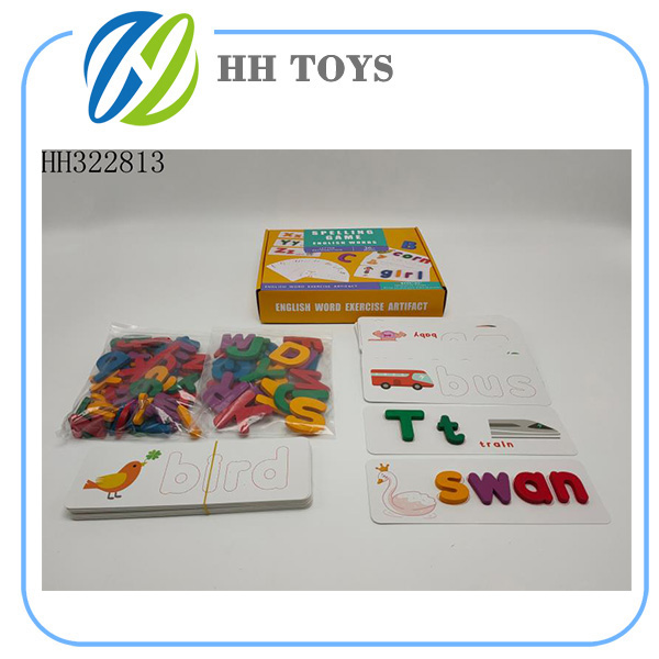 wooden Word puzzle toys