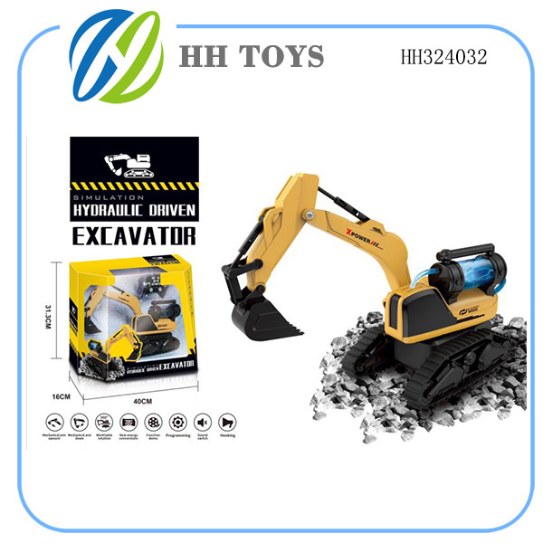 R/C  excavating machinery