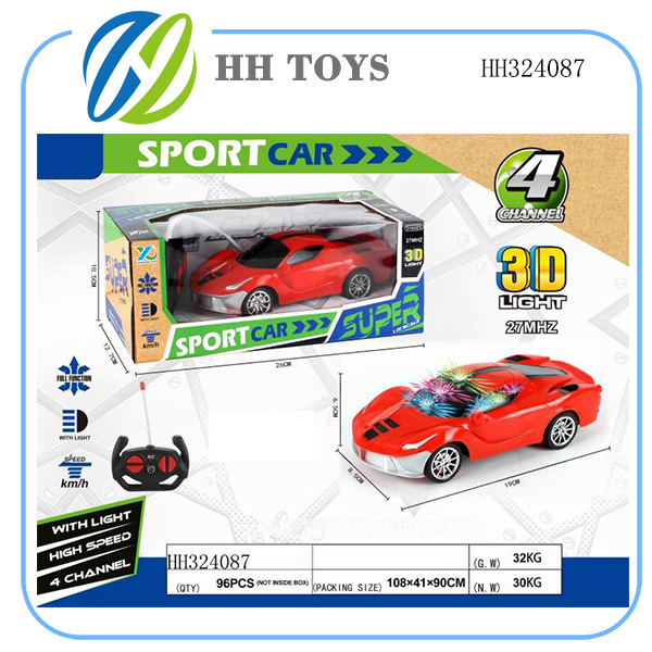 1:20 Four channel R/C car