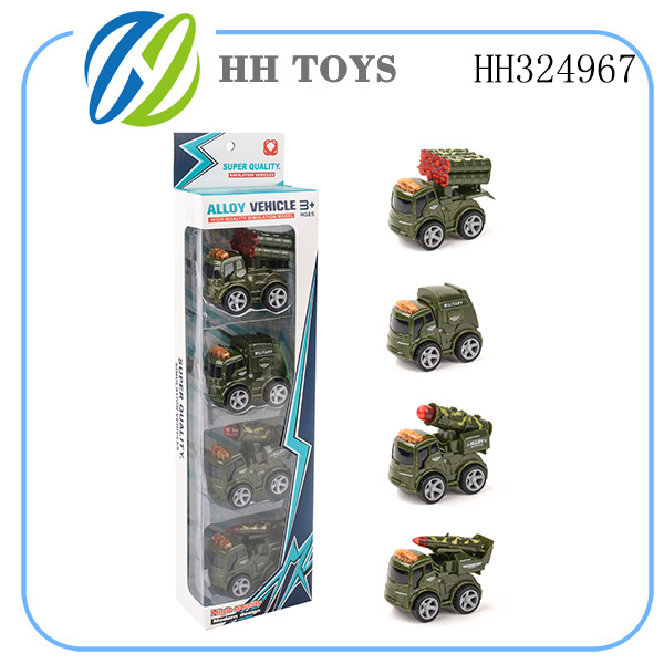 Inertia alloy Military vehicle 4PCS