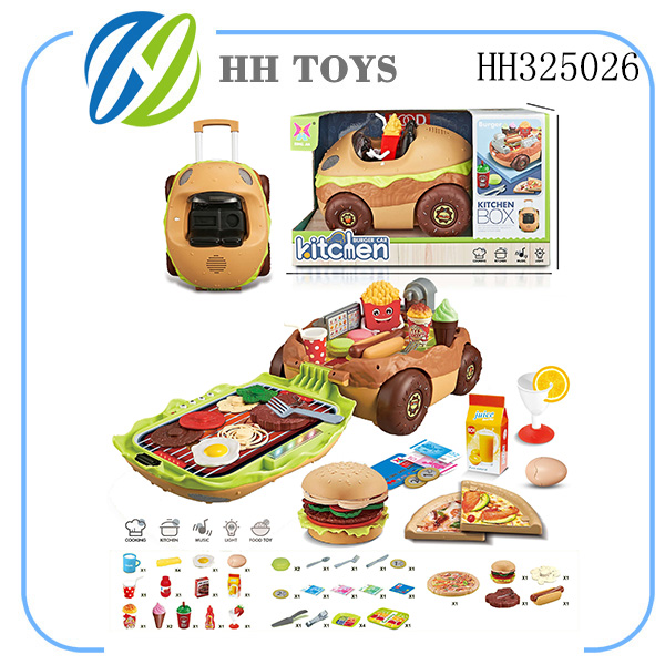 Multi functional hamburger car