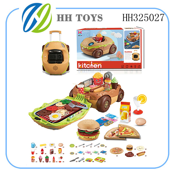 Multi functional hamburger car