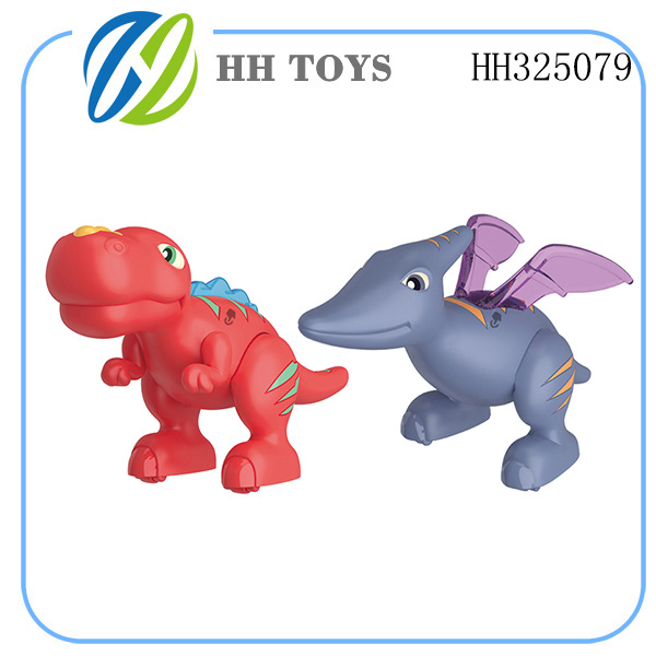 DINOSALIR BUILDING 2IN1-TYRANNOSAURUS & PTEROSAUR