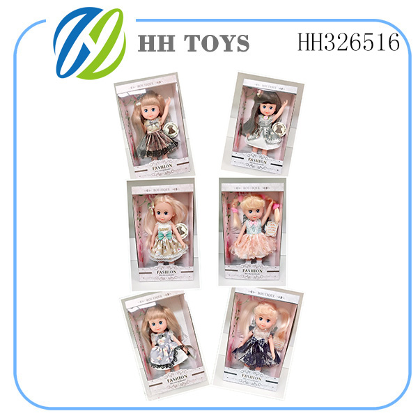 9 inches Doll 6mix